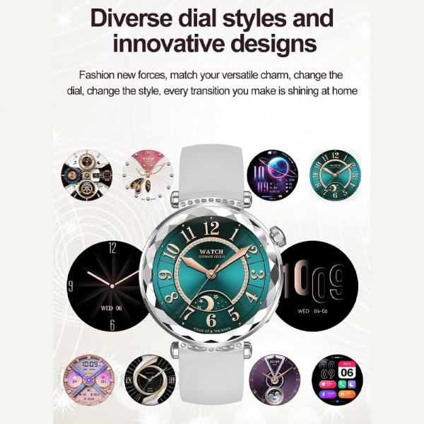 Smartwatch Microwear HK88 - Silve Steel
