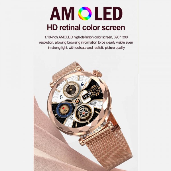 Smartwatch Microwear HK88 - Silve Steel