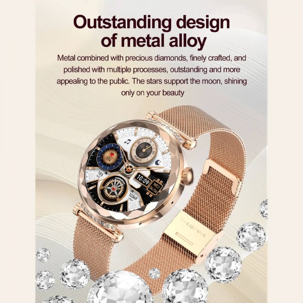 Smartwatch Microwear HK88 - Silve Steel