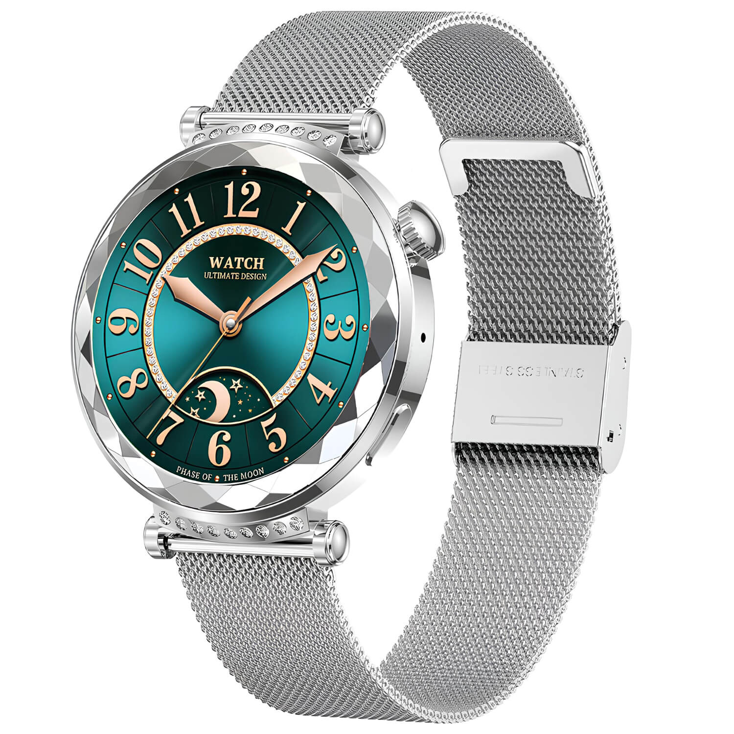 Smartwatch Microwear HK88 - Silve Steel