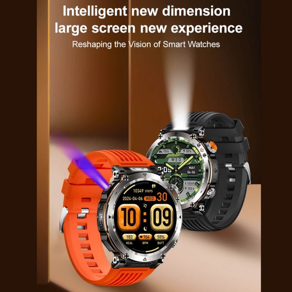 Smartwatch Microwear   HT30 - Black Steel