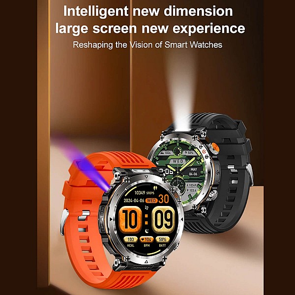 Smartwatch Microwear   HT30 - Black Steel