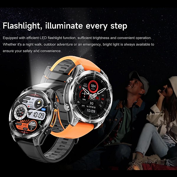 Smartwatch Microwear - HD300 Silver Steel