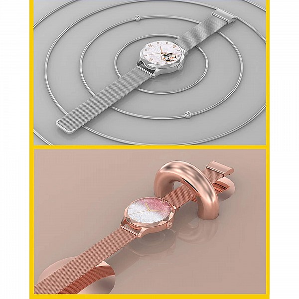 Smartwatch Microwear DTS - Silver Steel