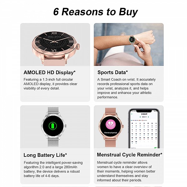 Smartwatch Microwear DTS - Silver Steel