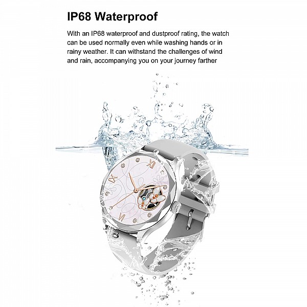 Smartwatch Microwear DTS - Silver Steel