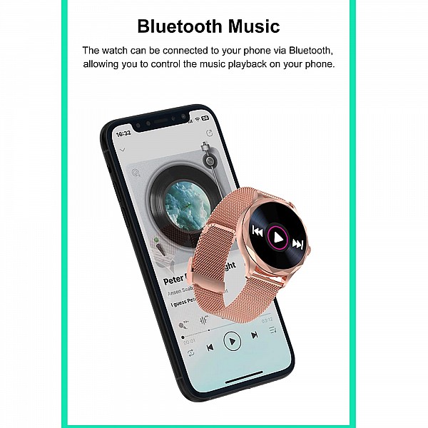 Smartwatch Microwear DTS - Silver Steel