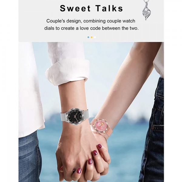 Smartwatch Microwear DTS - Silver Steel