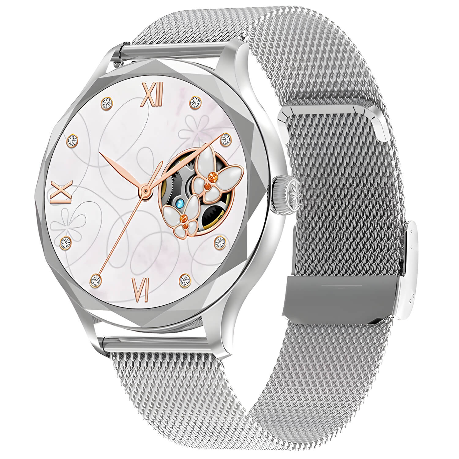 Smartwatch Microwear DTS - Silver Steel