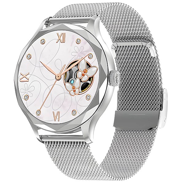 Smartwatch Microwear DTS - Silver Steel