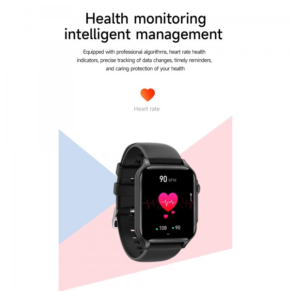 Smartwatch Microwear P6 Max - Gold Steel