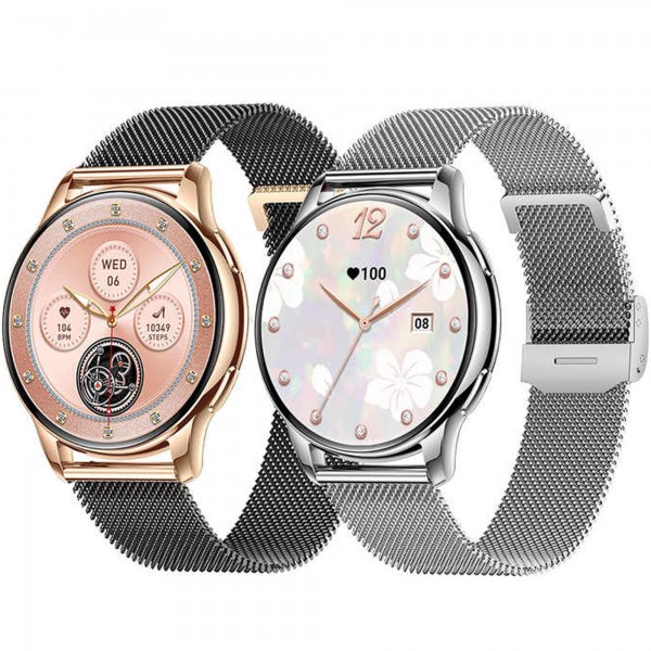 Smartwatch Microwear Y11 - Black Steel