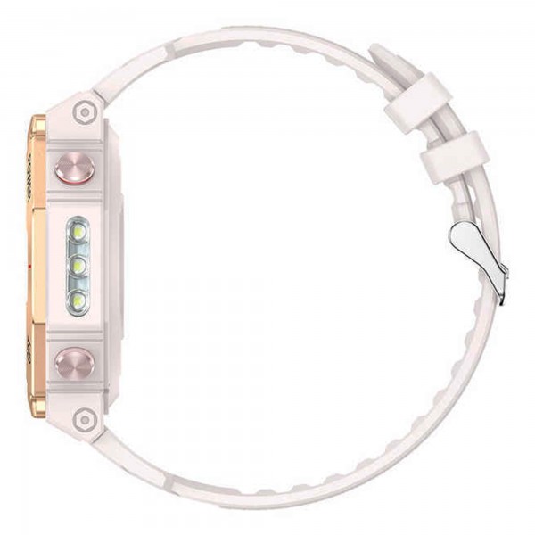 Smartwatch Microwear KC91 - Pink Silicone
