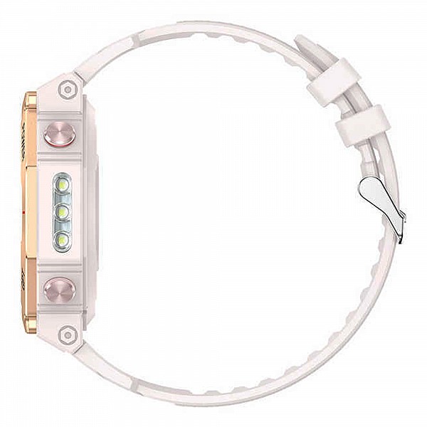 Smartwatch Microwear KC91 - Pink Silicone
