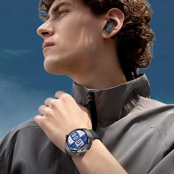 Smartwatch Microwear DK56 -  Black Silicone