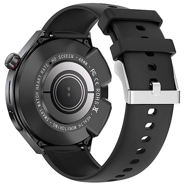 Smartwatch Microwear DK56 -  Black Silicone