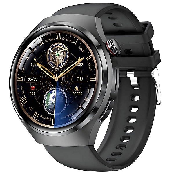Smartwatch Microwear DK56 -  Black Silicone