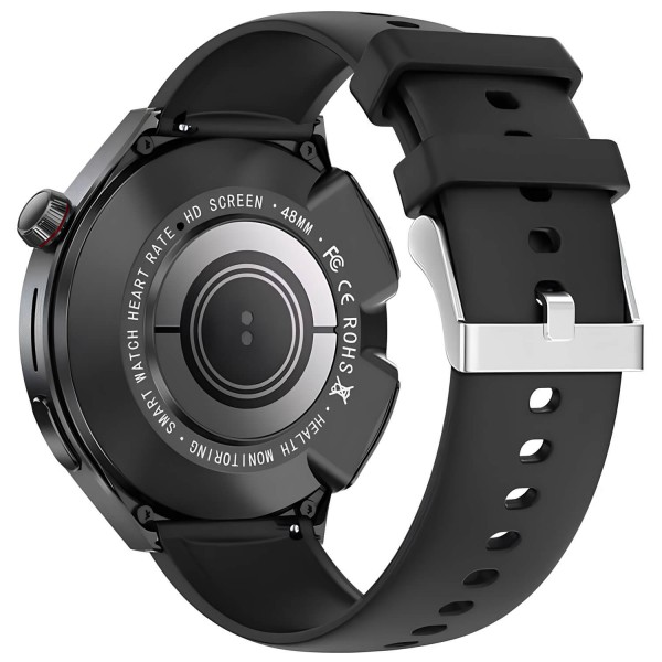 Smartwatch Microwear DK56 -  Black Silicone
