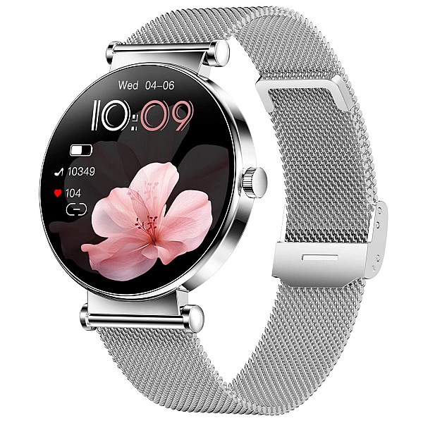 Smartwatch Microwear Y16 - Silver Steel