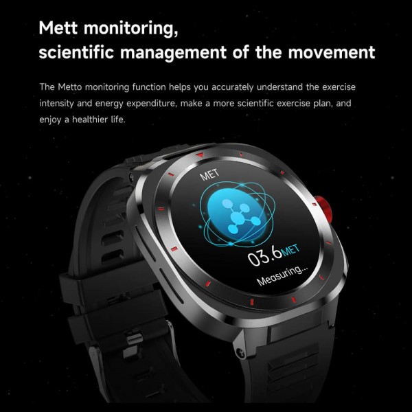 Smartwatch Microwear G33 - Brown Leather