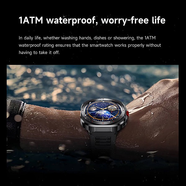 Smartwatch Microwear G33 - Black Steel