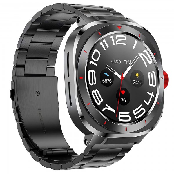 Smartwatch Microwear G33 - Black Steel