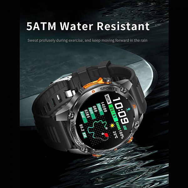 Smartwatch Microwear G100 GPS  - Black