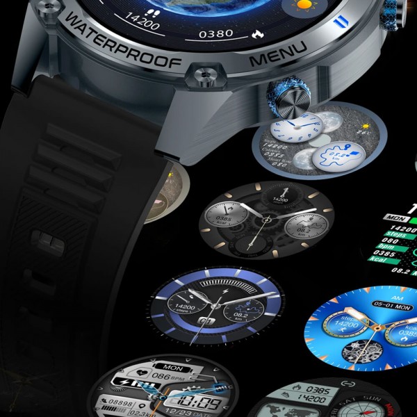 Smartwatch Microwear G100 GPS  - Brown