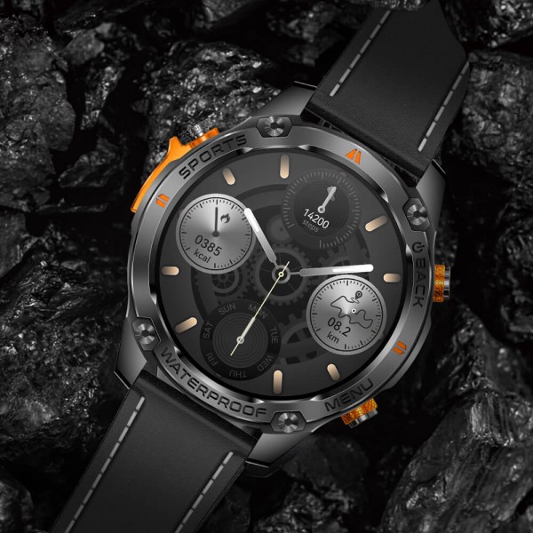 Smartwatch Microwear G100 GPS  - Brown