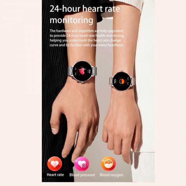 Smartwatch Microwear NX21 -  Gold Steel