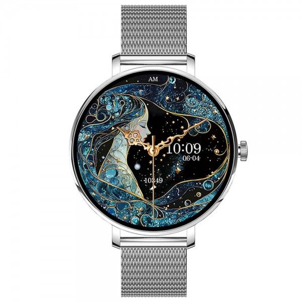 Smartwatch Microwear NX21 -  Silver Steel