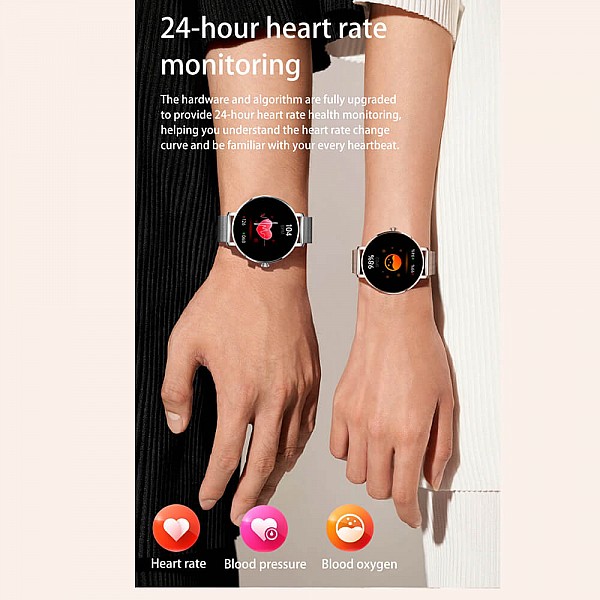 Smartwatch Microwear NX21 - Silver Steel Smartwatch Microwear NX21 - Silver Steel