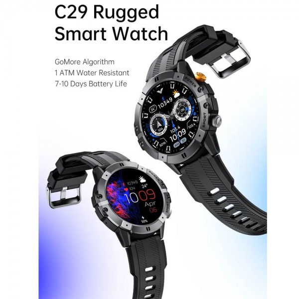 Smartwatch Microwear C29 - Black 