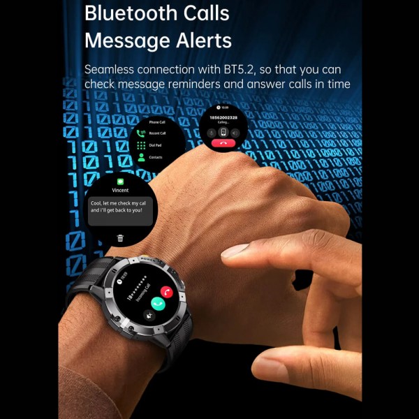 Smartwatch Microwear C29 - Black 