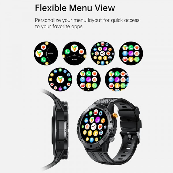 Smartwatch Microwear C29 - Black 