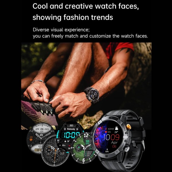 Smartwatch Microwear C29 - Black 