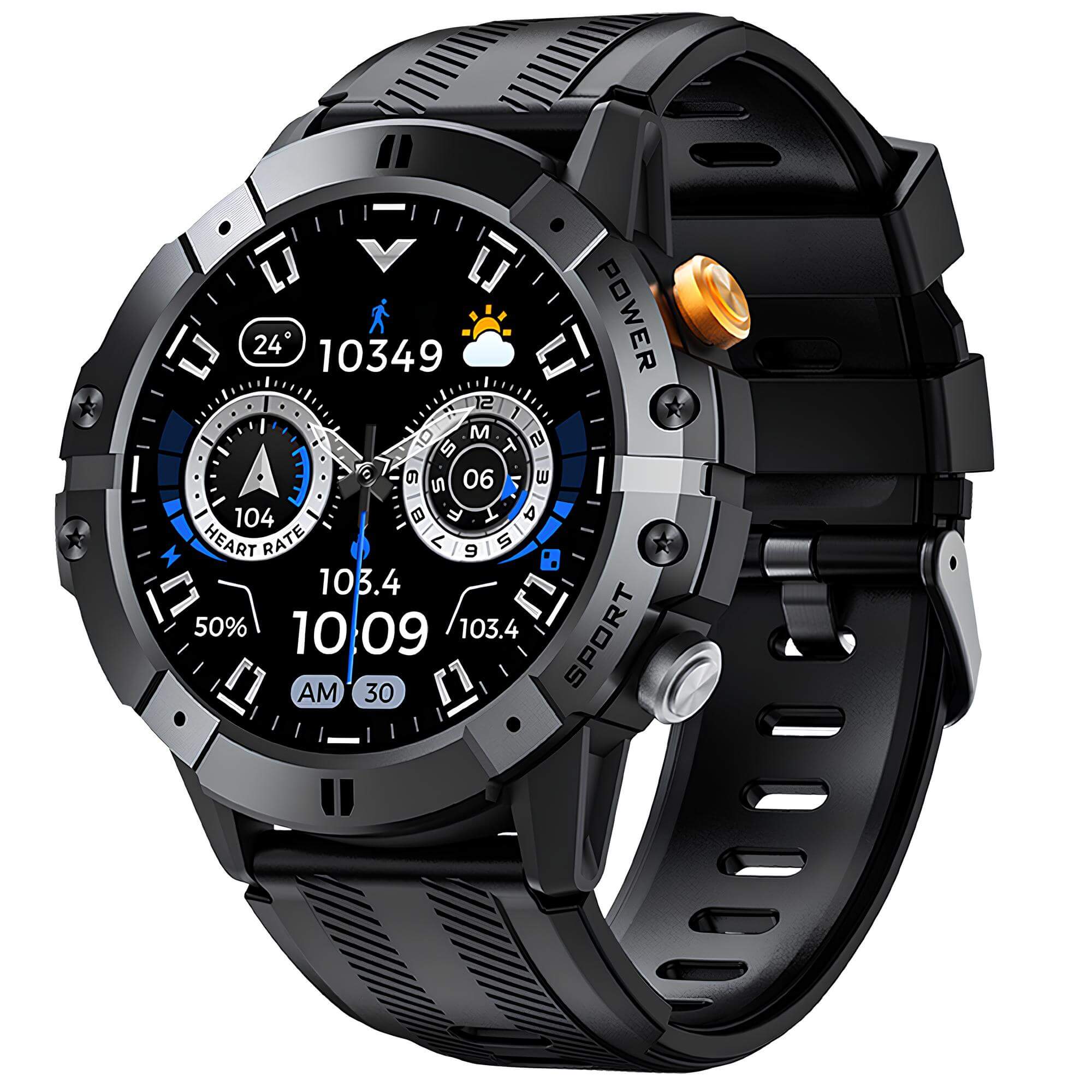 Smartwatch Microwear C29 - Black 