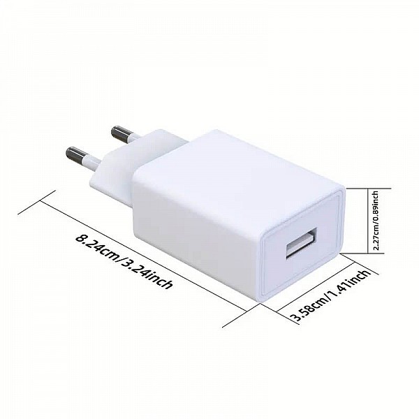 Φορτιστής Microwear USB-A  5V-2A για Smartwatch