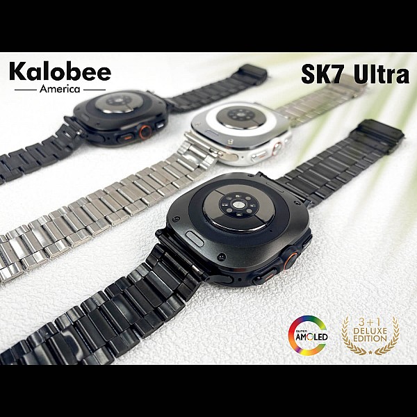 Smartwatch Bakeey  Kalobee SK7 - Black Steel Smartwatch Bakeey  Kalobee SK7 - Black Steel
