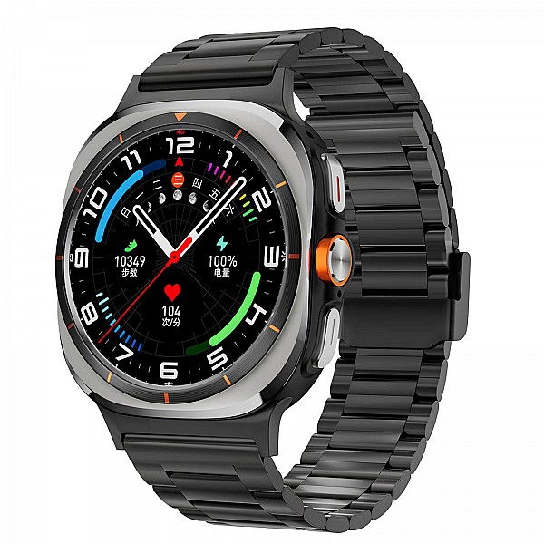 Smartwatch Bakeey  Kalobee SK7 - Black Steel
