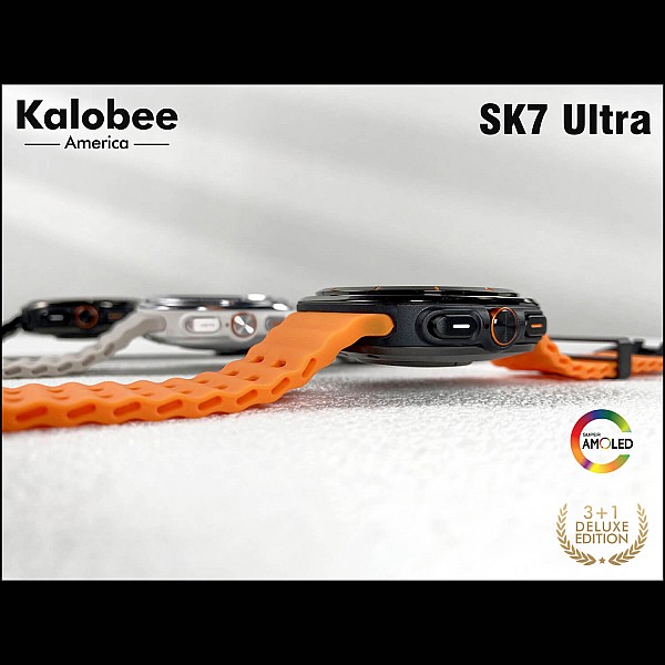 Smartwatch Bakeey Kalobee SK7 - Silver Steel