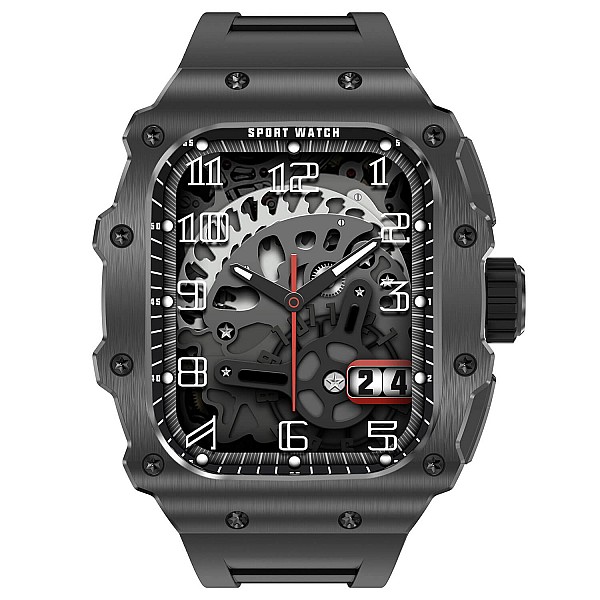 Smartwatch Microwear AK65 - Black Gold Smartwatch Microwear AK65 - Black Gold