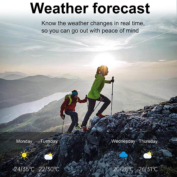 Smartwatch Microwear AK65 - Black Gold Smartwatch Microwear AK65 - Black Gold