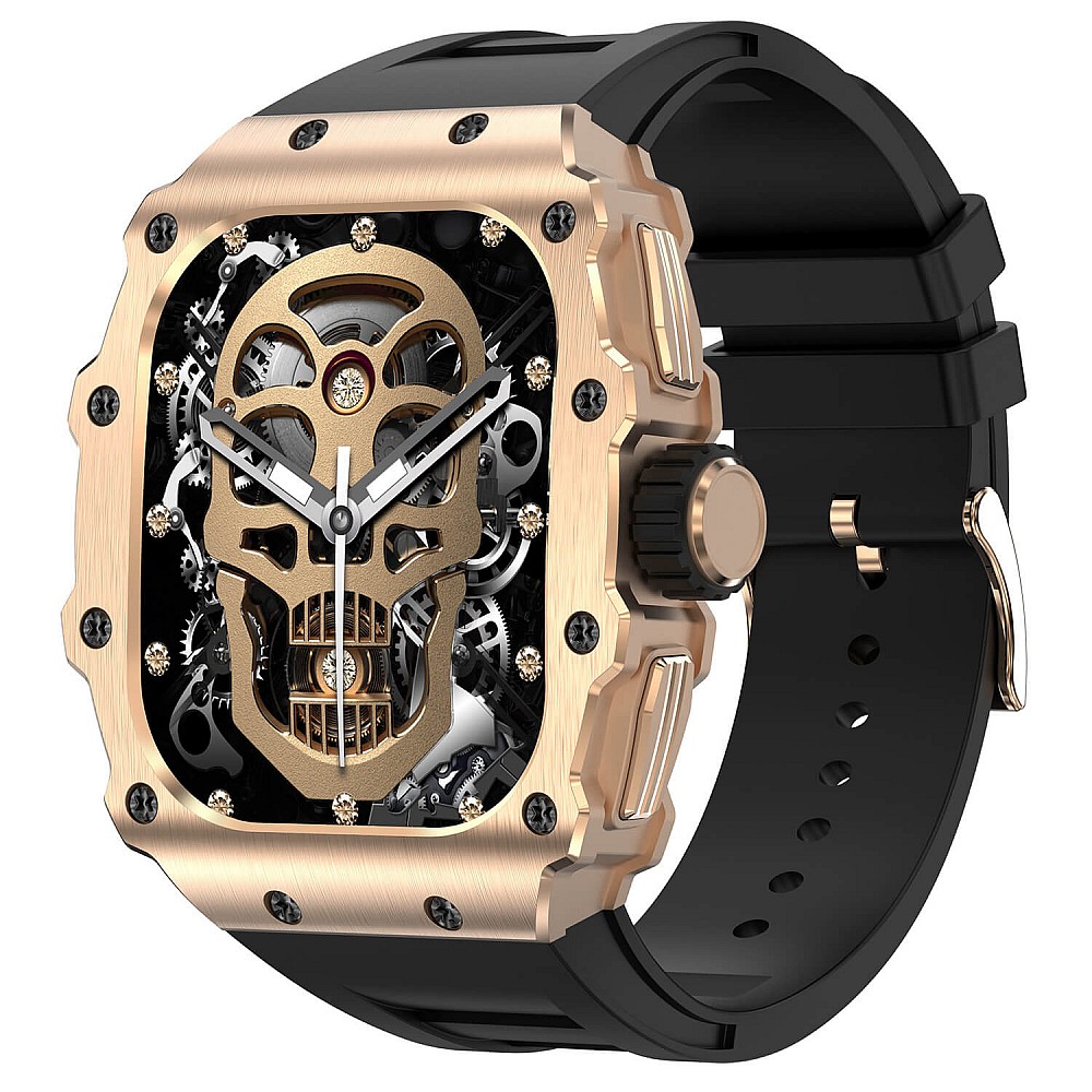 Smartwatch Microwear AK65 - Black Gold