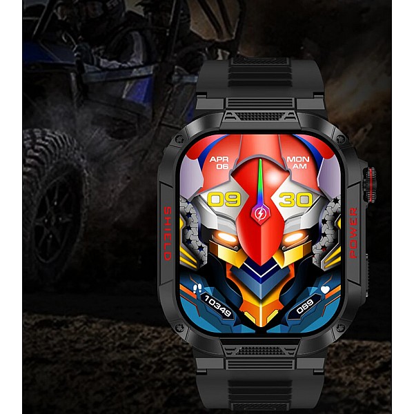 Smartwatch Microwear TK25 - Green Camo