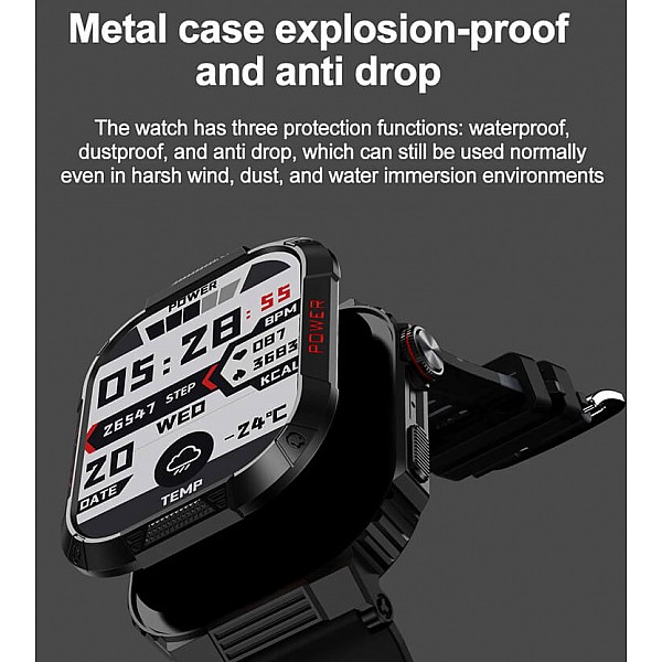 Smartwatch Microwear TK25 - Green Camo