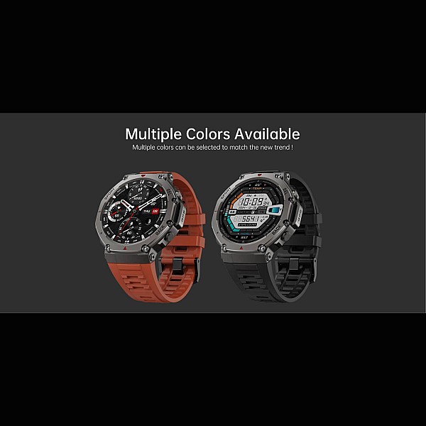 Smartwatch Microwear DM58 GPS  - Black Camo Silicone