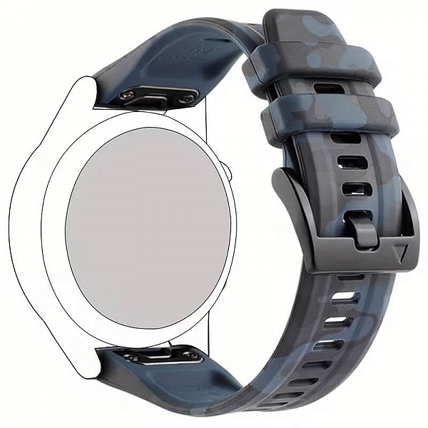 Λου΄ρακι Microwear 22mm με Quick Release - Blue Camo