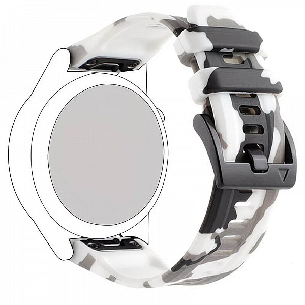 Λου΄ρακι Microwear 22mm με Quick Release - White Camo