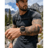 Smartwatch Microwear DM59- Gold Silicone
